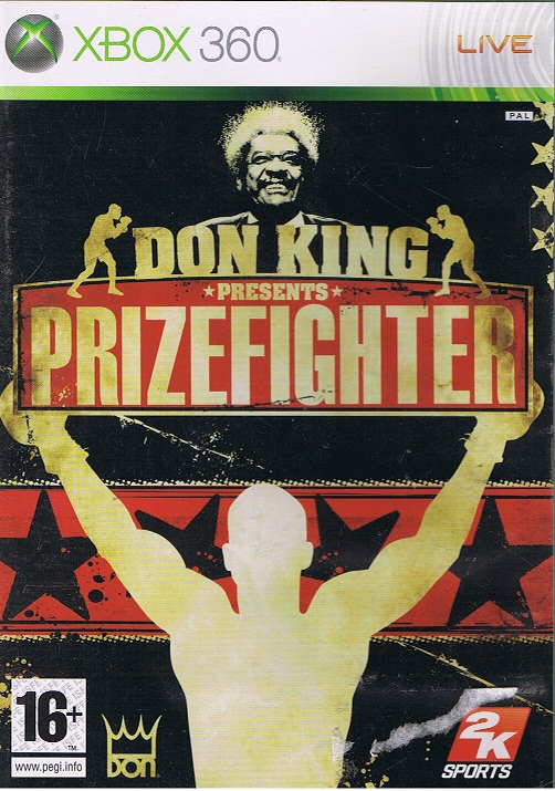 XBOX 360 GAME; Don King presents Prizefighter