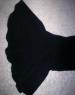 Foto 3 van Zwarte blouse met speciale mouwen voor 10 jaar