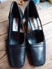 Foto 1 van MOOIE ZWARTE LEDEREN SCHOENEN