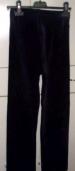 Foto 1 van Donkerblauwe velourachtige legging (10 jaar)