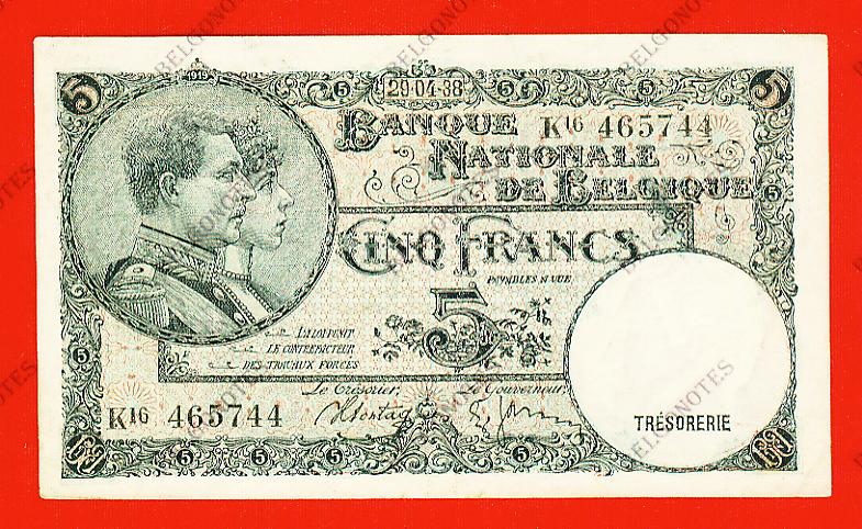 5 Francs Type '1919' *1938*Lot 1902615744