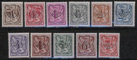 Belgie preos nrs:V806P/12P postfris