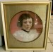 Foto 1 van IGNAZ WAGNER: GROTE MEISJESPASTEL ACHTER GLAS
