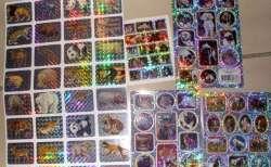 Glitter dierenstickertjes