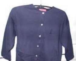 Donkerblauwe gilet (6/8jaar)
