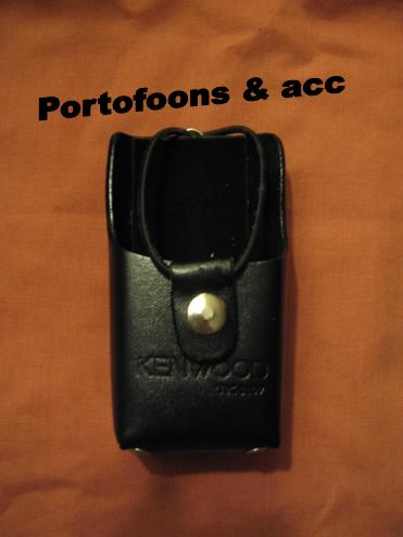 Lederen holster voor TK-3101 / TK-3107 2 stuks 