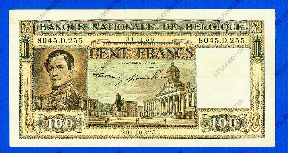 100 Francs Type Dynastie*1950*Lot 1902613255