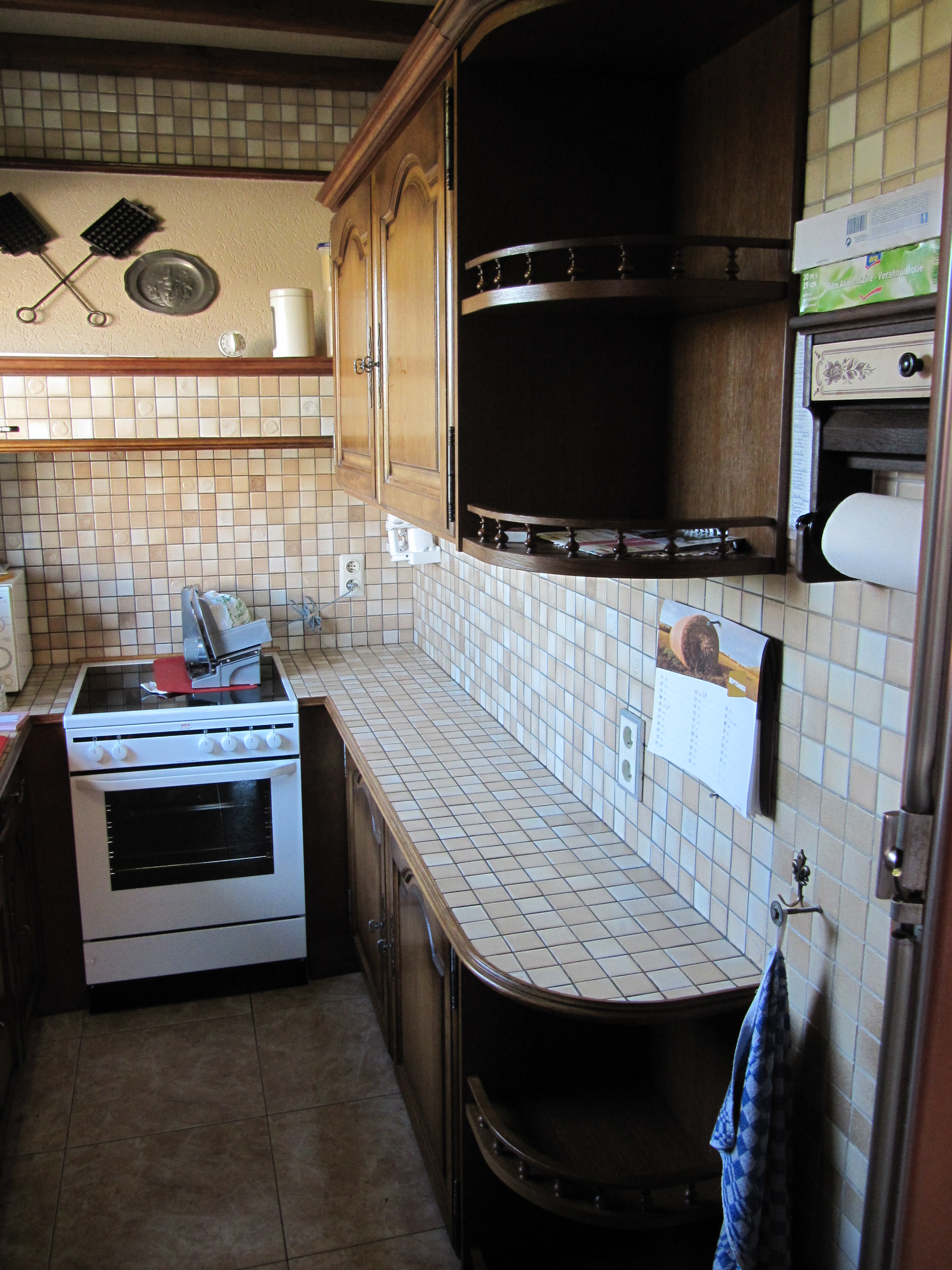 Keuken in Massief eik