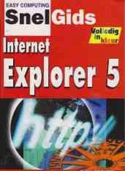 Internet explorer 5, easy computing, snelgids