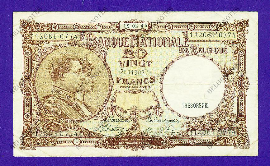 20 Francs Type '1919' *1945*Lot 1902610774