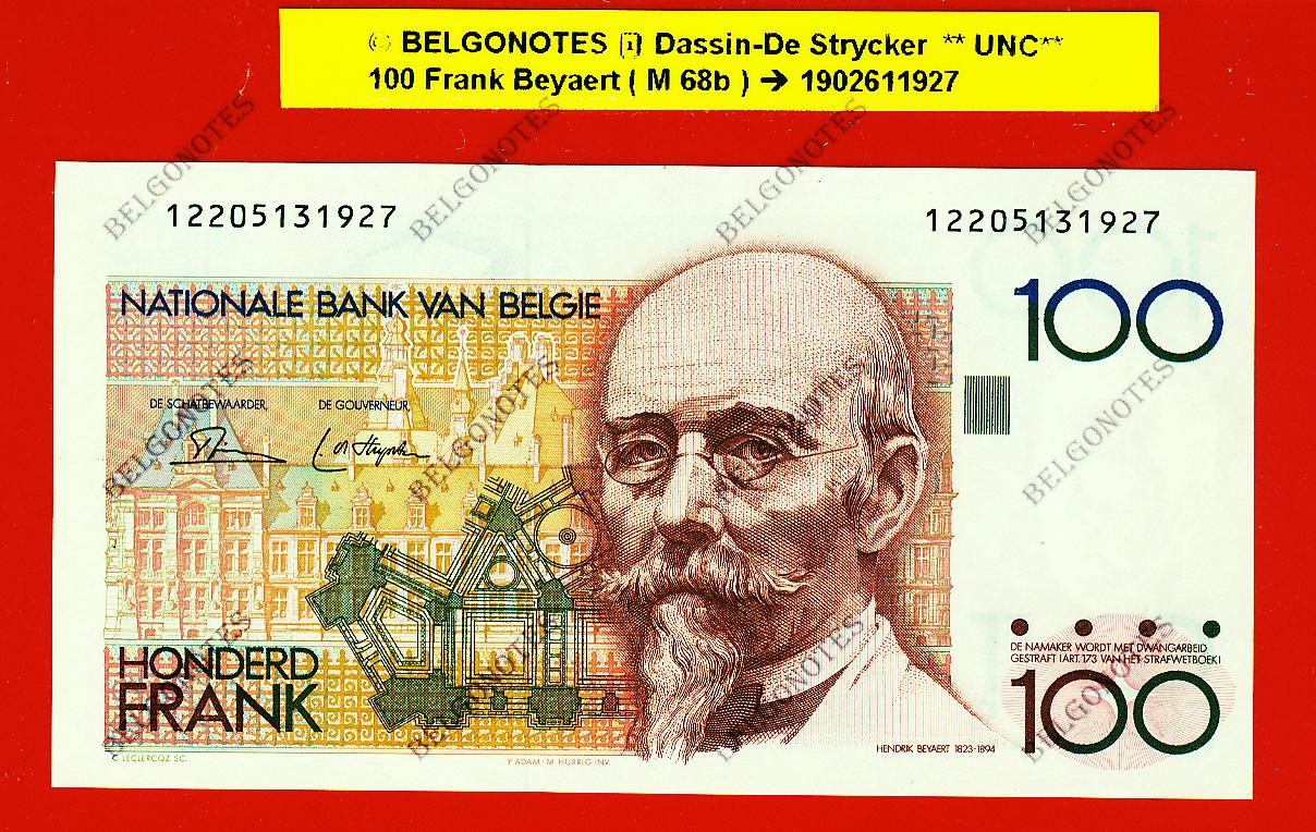 Beyaert **UNC** Dassin-De Strycker * Lot 1902611927