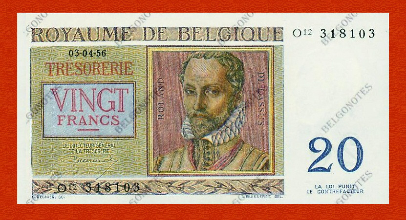 20 Francs Type Regnier **UNC**1956** Lot 1902618103