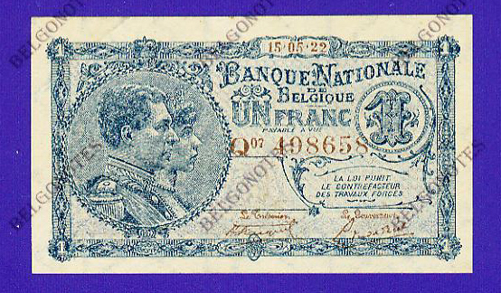 1 Franc Type Nat. reeks 1922*Lot 1902618658