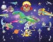 Foto 1 van Walltastic Designer Behangpapier Aliens in de ruimte