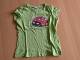 Groene T-shirt met lachend lieveheersbeest 