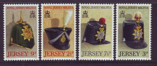 Jersey postfris nrs. 63/66 