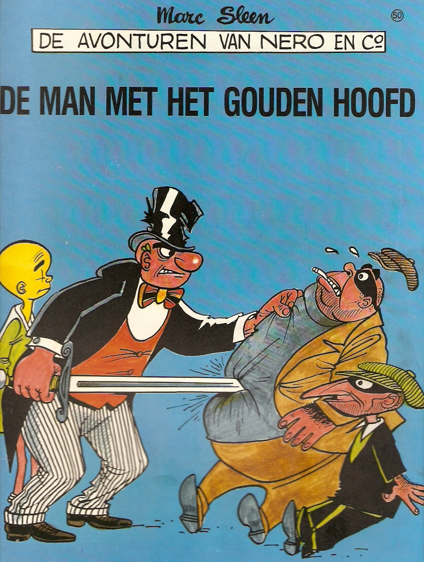 Oude nerostrip 50 De man met het gouden hoofd