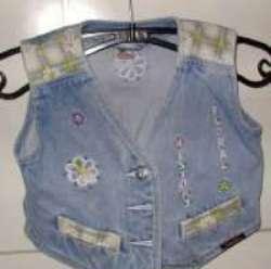 Jeansvestje (mt 104)