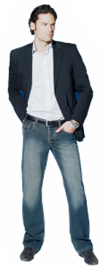 Heren Jeans Comfort, NIEUW  mt34