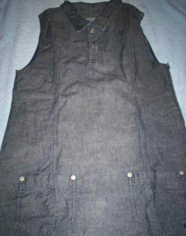 Lange jeans overgooier van Kamiel en Pupilla, 164
