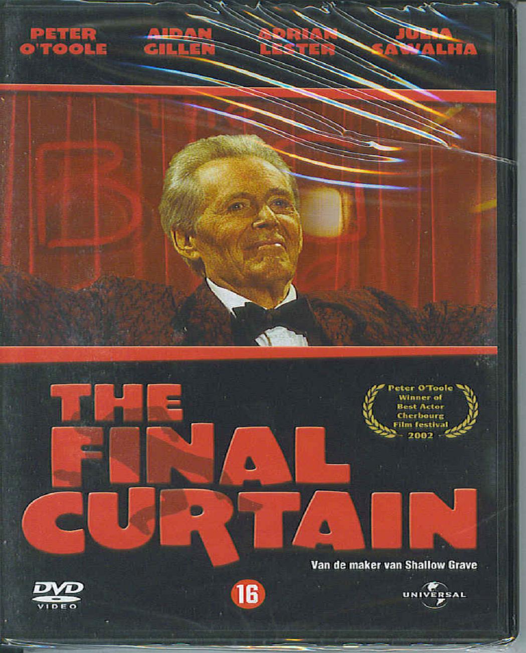 DVD - The Final Curtain - Peter O'Toole - NIEUW 