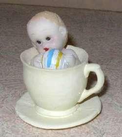 Mini baby in potje