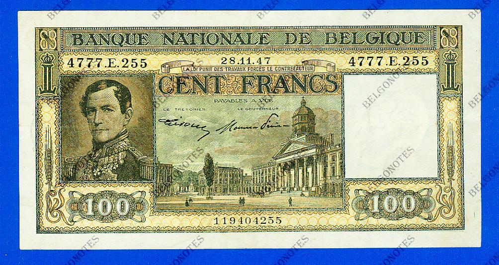 100 Francs Type Dynastie*1947*Lot 1902614255