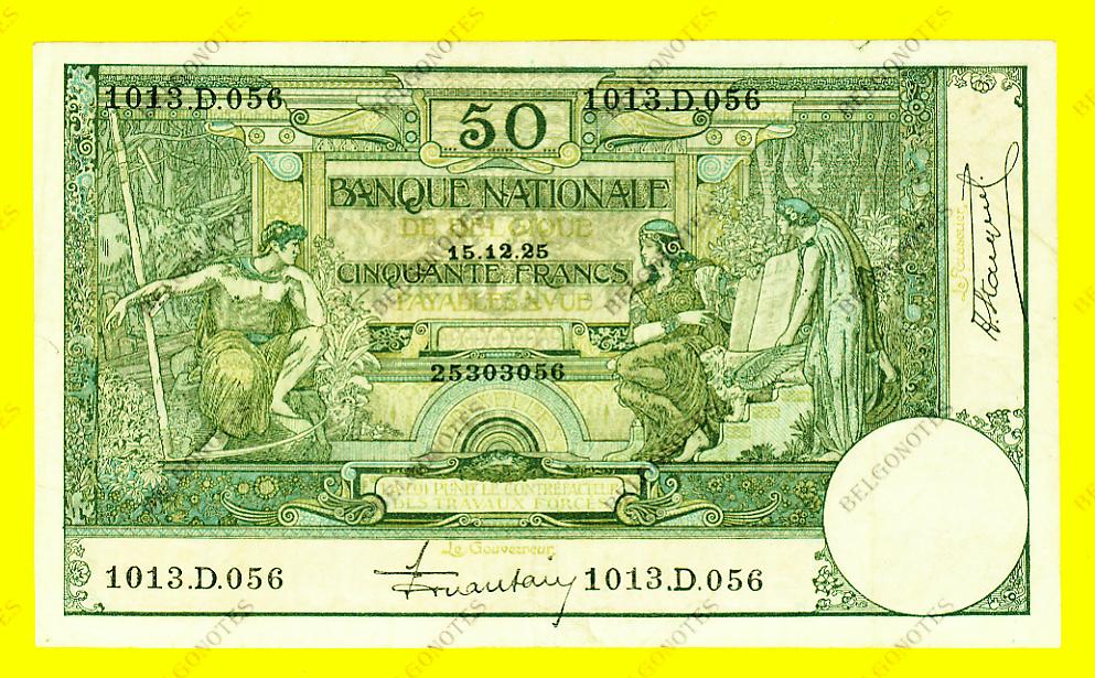 50 Francs Type Montald 1925*Lot 1902611056