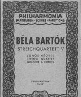 Bela Bartok, Streichquartett V nr. 167,