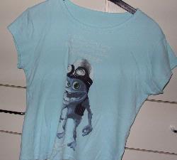 Blauw Crazy Frog T-shirt (maat 152)