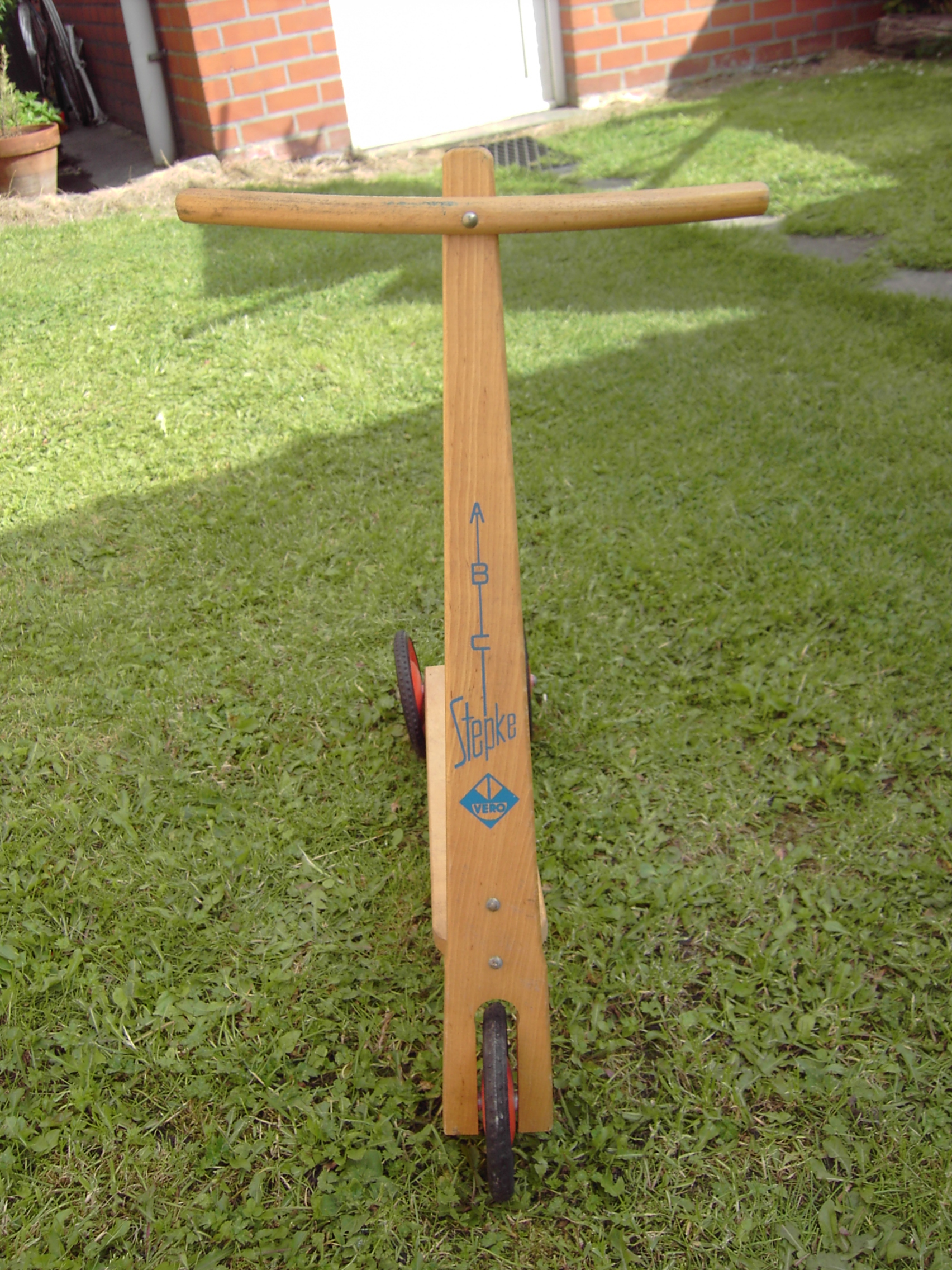 Houten step