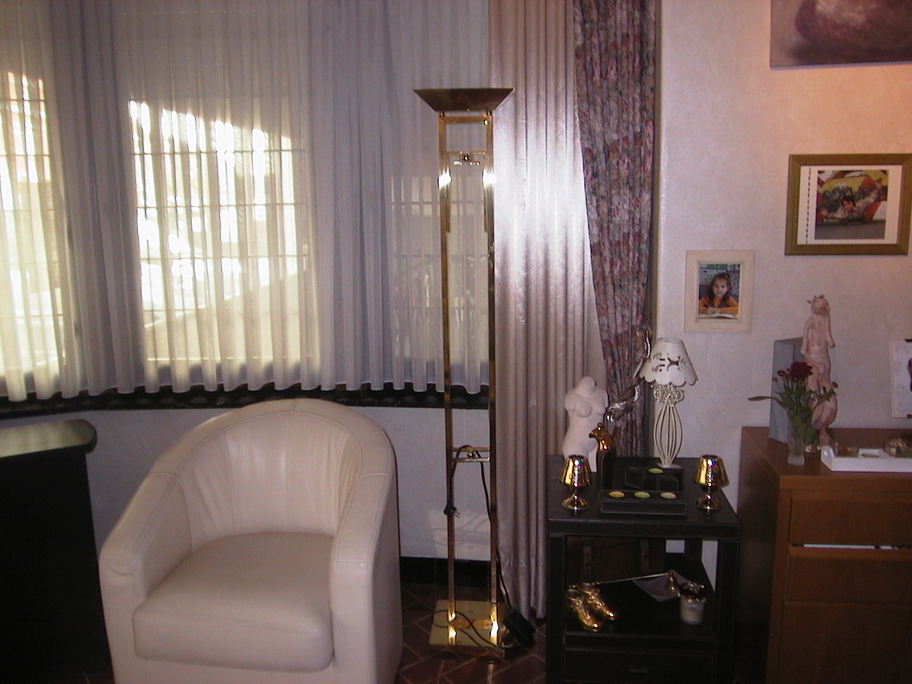 STAANDERLAMP MET DIMMER