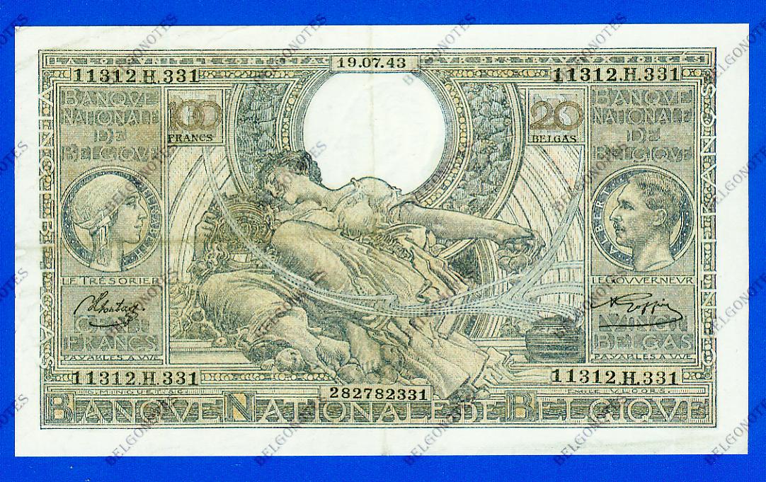 100 Francs Type Vloors 1943*Lot 1902612331