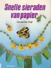 Snelle sieraden in papier