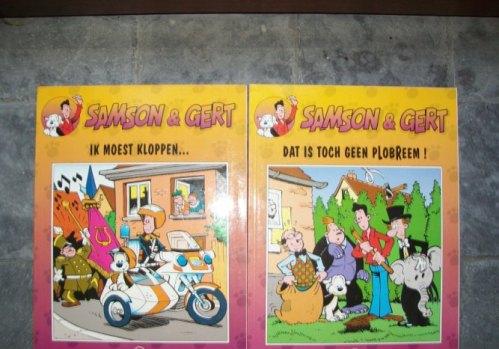 " TOP BOEK" Twee strips van Samson en Gert nr 2 en nr 3