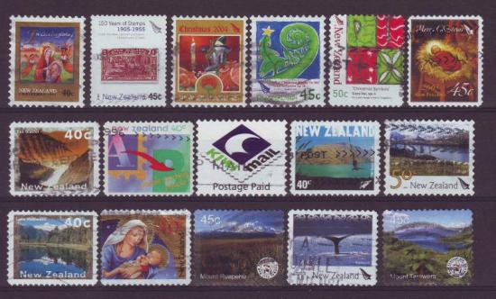 Postzegels: Lotje Nieuw-Zeeland 