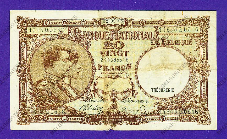 20 Francs Type '1919' *1945*Lot 1902610616