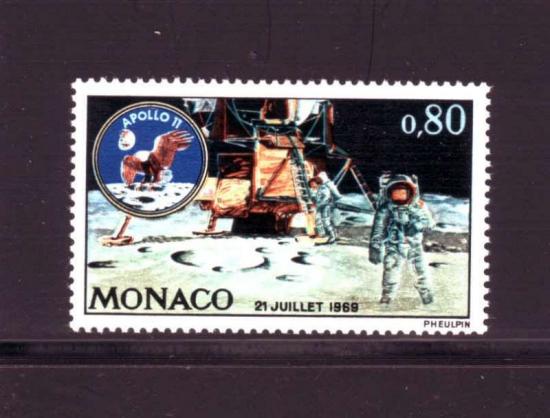 Monaco thema ruimtevaart 