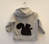 hoodie : eekhoorn