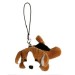 Foto 1 van GSM Hangertje Mobile Charm Pluche Animals : Puppy bruin