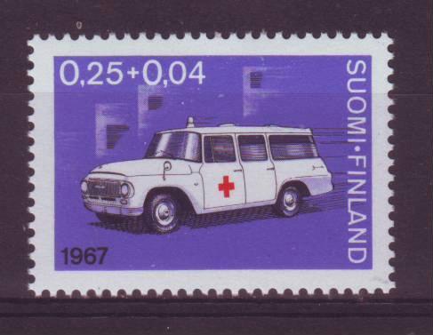Finland nr. 601 Rode Kruis