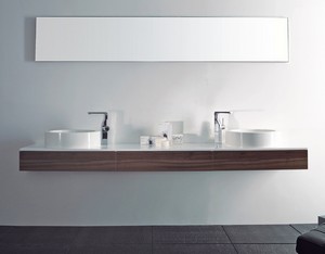 Badmeubel ESV-O-2250.0013 kleur walnut   