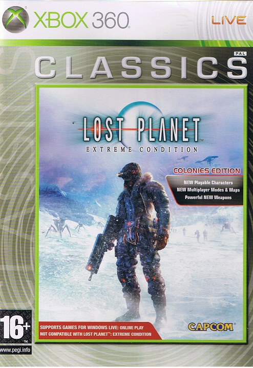 XBOX 360 GAME; Lost Planet: Extreme Condition Classics