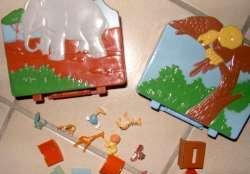 2 speelsetjes met kleine diertjes