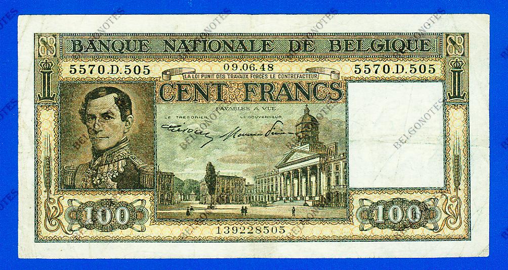 100 Francs Type Dynastie*1948*Lot 1902618505
