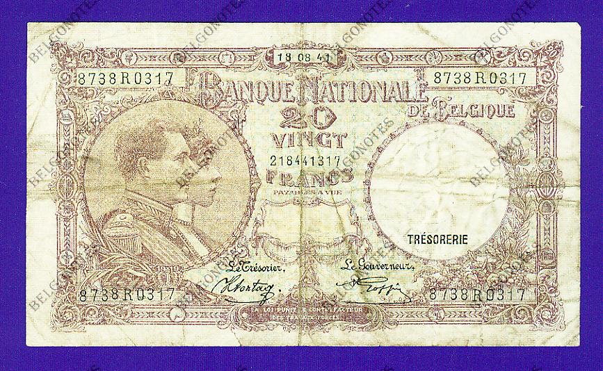 20 Francs Type '1919' *1941*Lot 1902610317