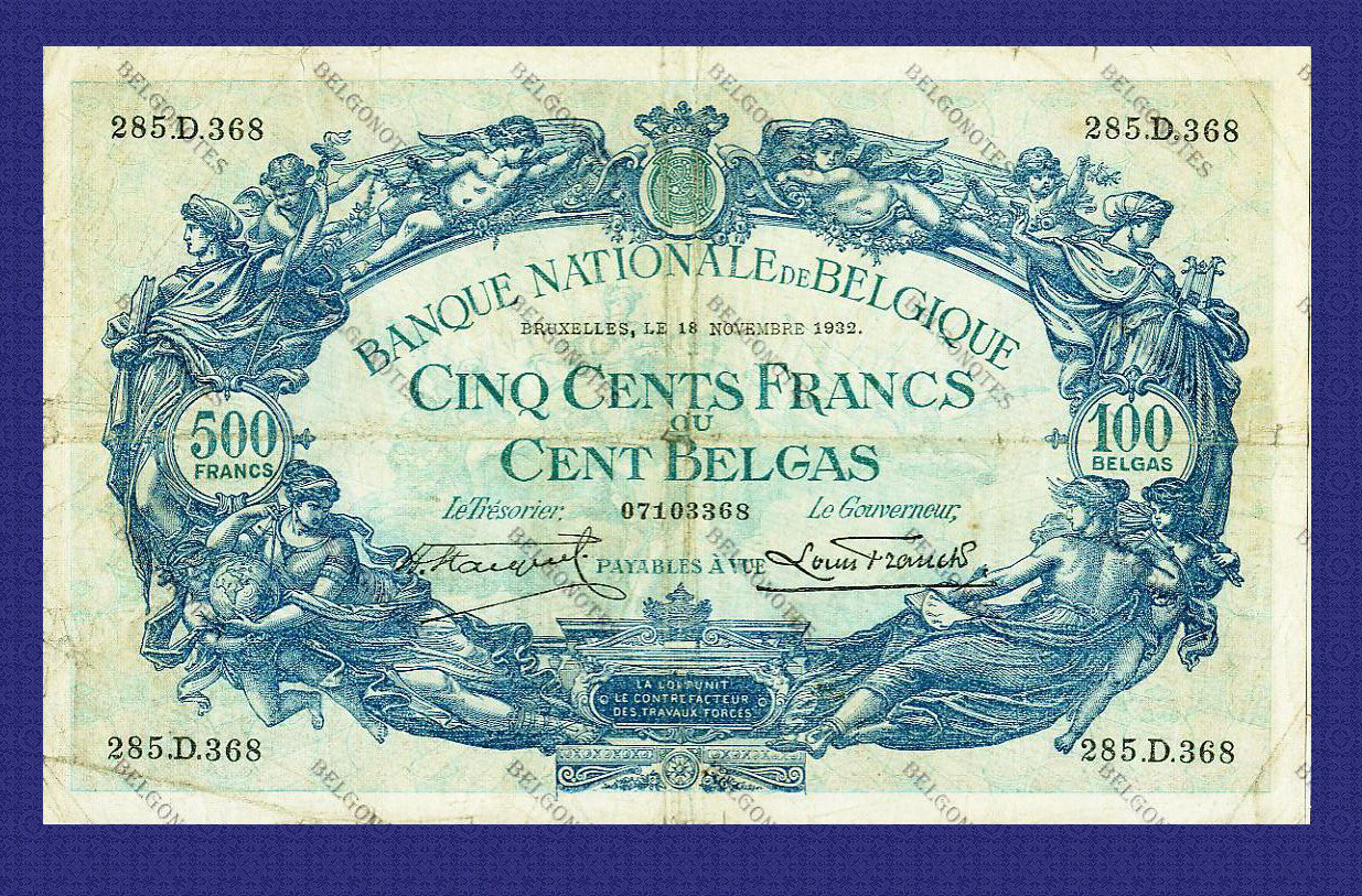 500 Francs Type '1887' **1932** Lot 1902613368