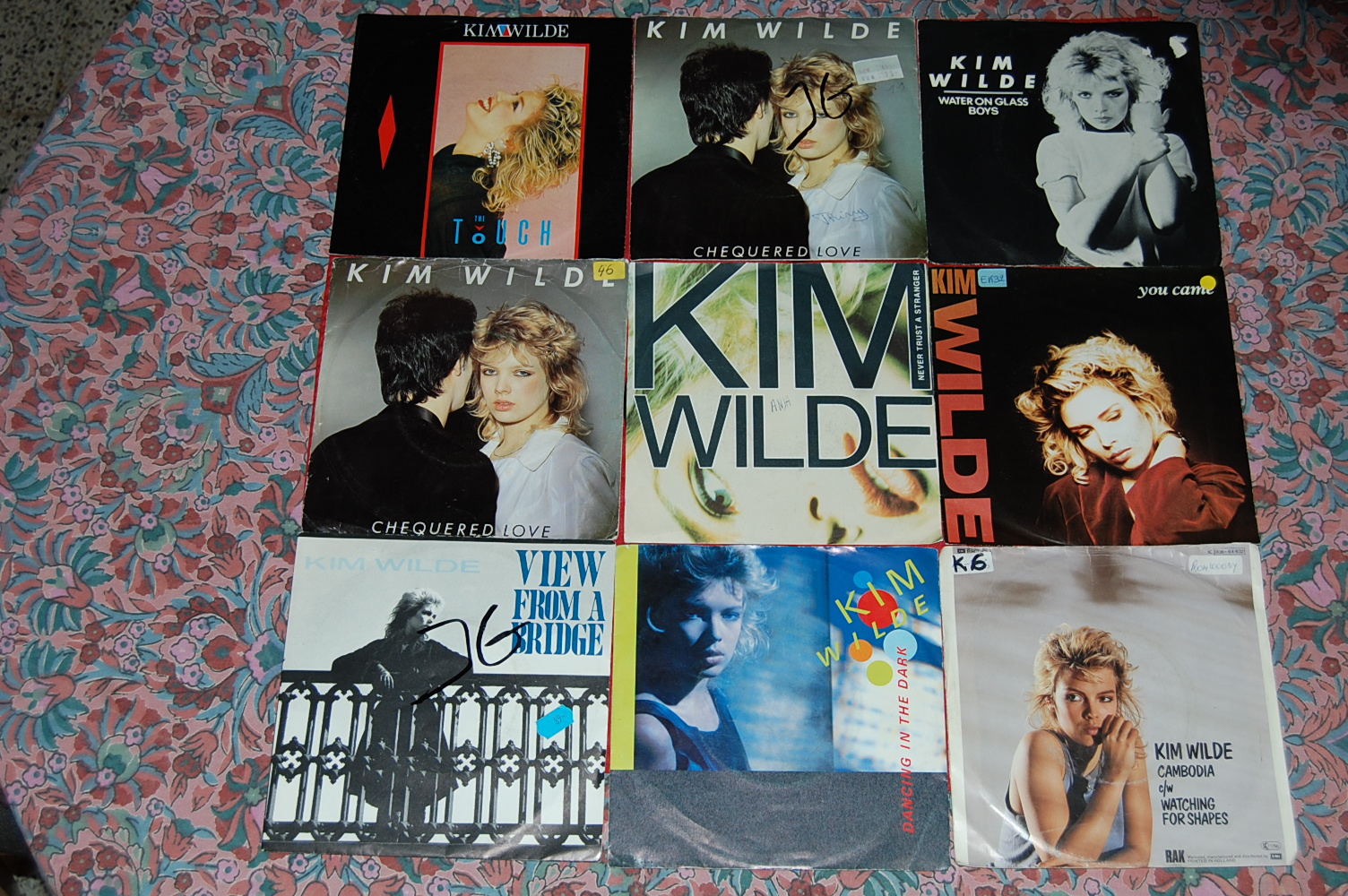 45t singels van KIM WILDE