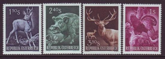 Oostenrijk postfris nrs.904/907 