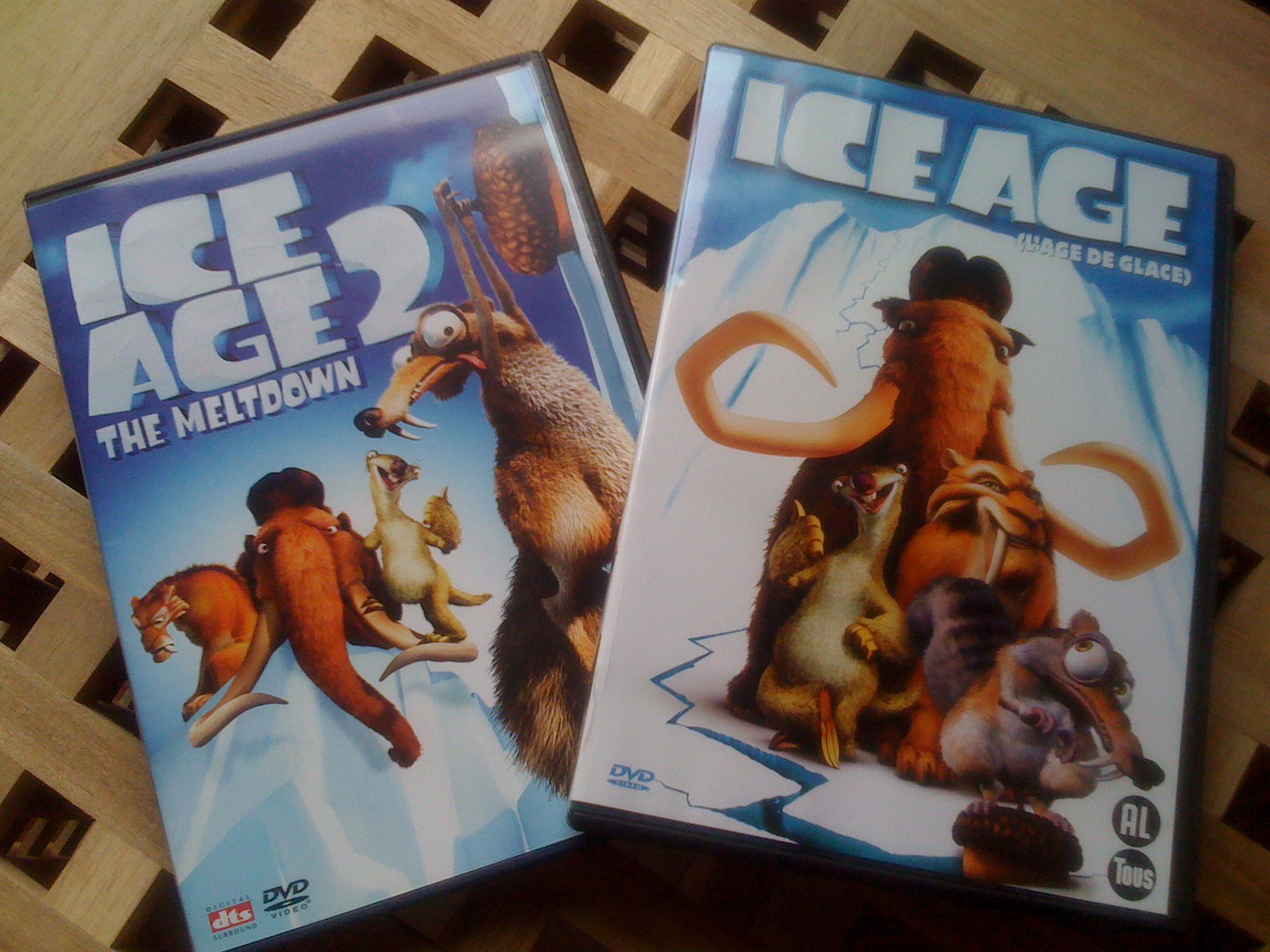 Ice Age 1 & 2 DVD-set